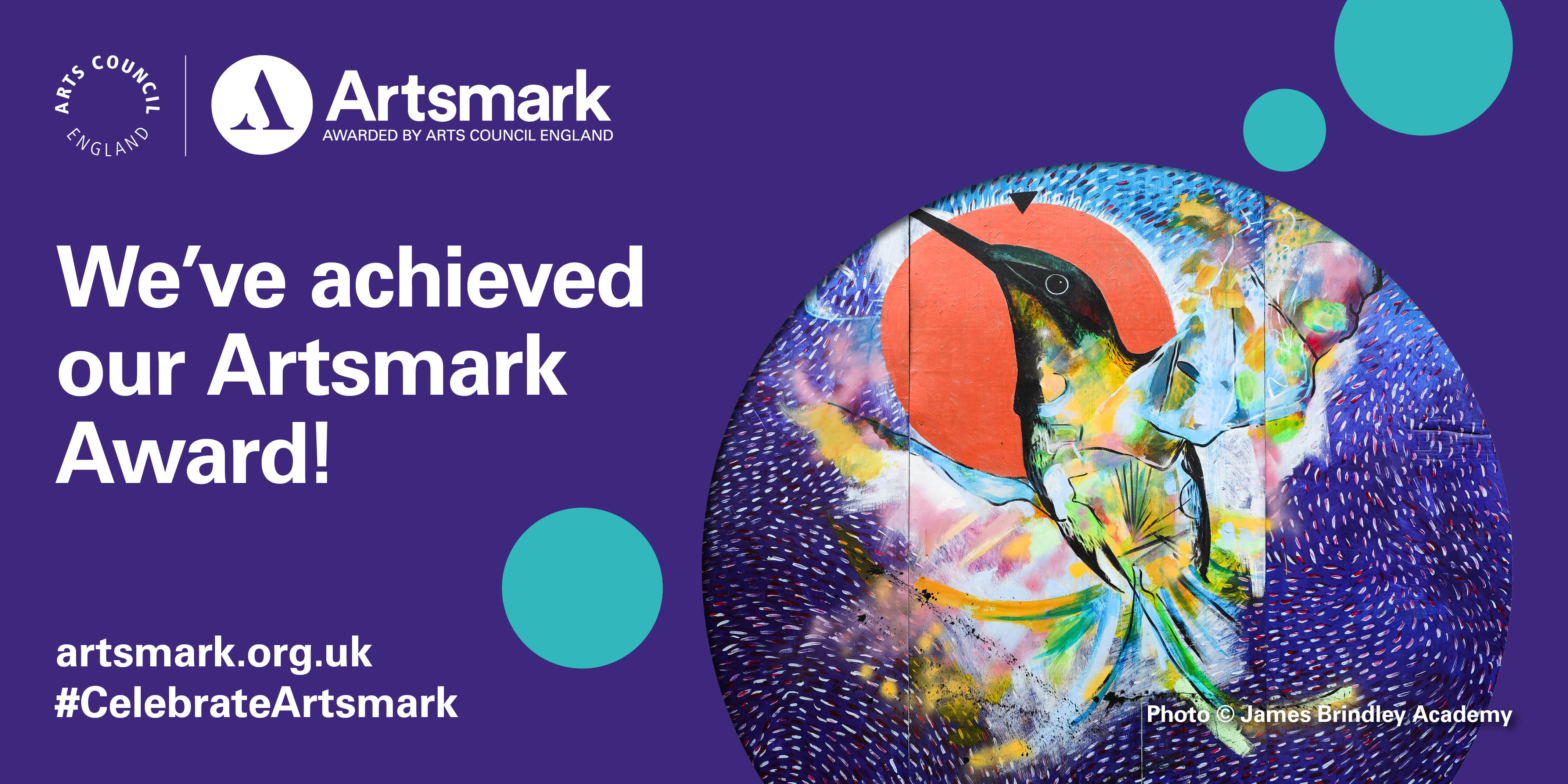 We've achieved our Artsmark Award